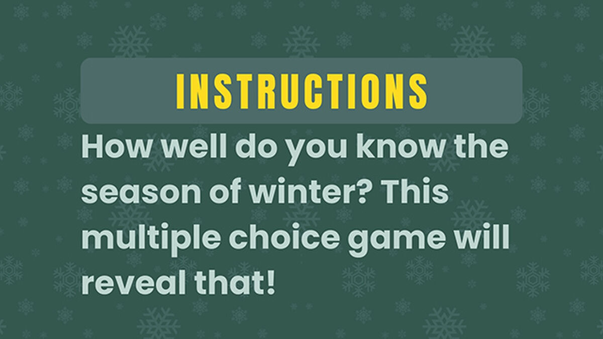 Winter Trivia image number null